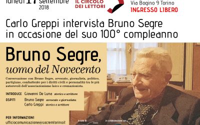 Bruno Segre, uomo del Novecento